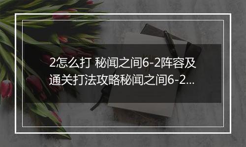 2怎么打 秘闻之间6-2阵容及通关打法攻略秘闻之间6-2阵容及通关打法攻略 阴阳师百闻牌秘闻6阴阳师百闻牌秘闻6-2怎么打