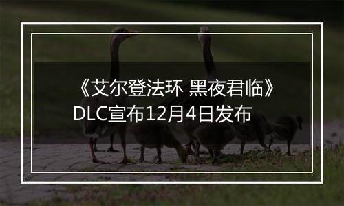 《艾尔登法环 黑夜君临》DLC宣布12月4日发布