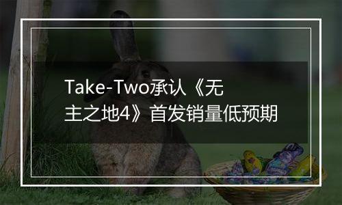 Take-Two承认《无主之地4》首发销量低预期
